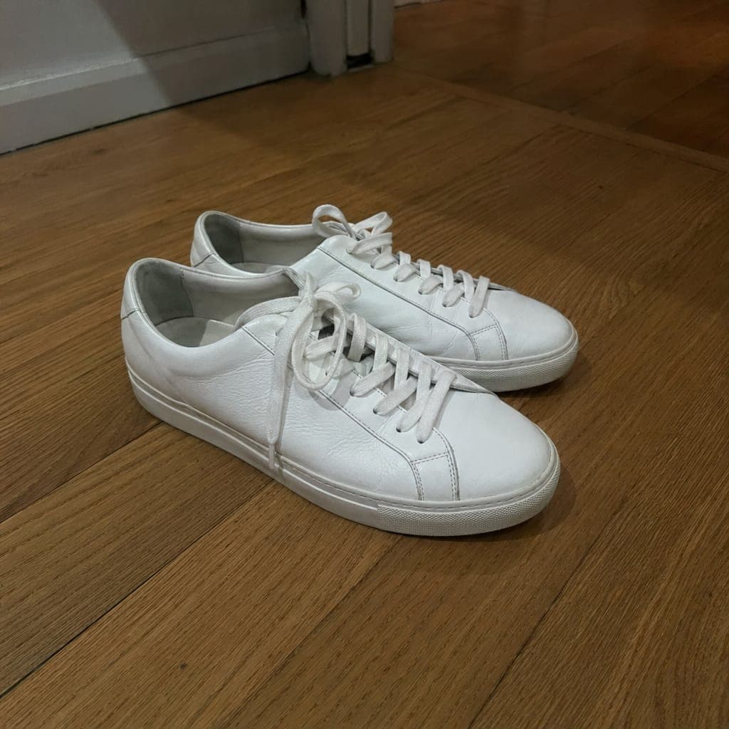 Phone shot of sneakers