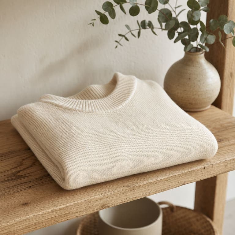 Sweater in a styled scene