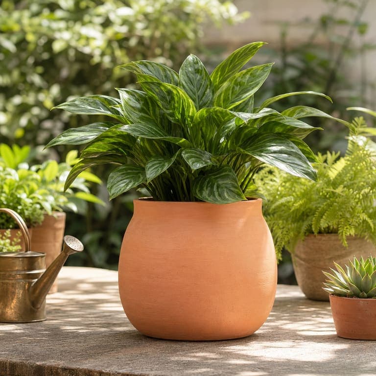 Garden product in a styled scene