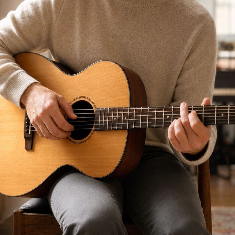Musical instrument played by a person